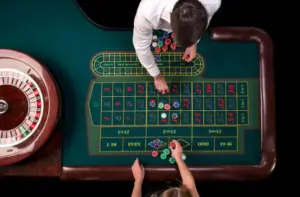 Poker scen i en film